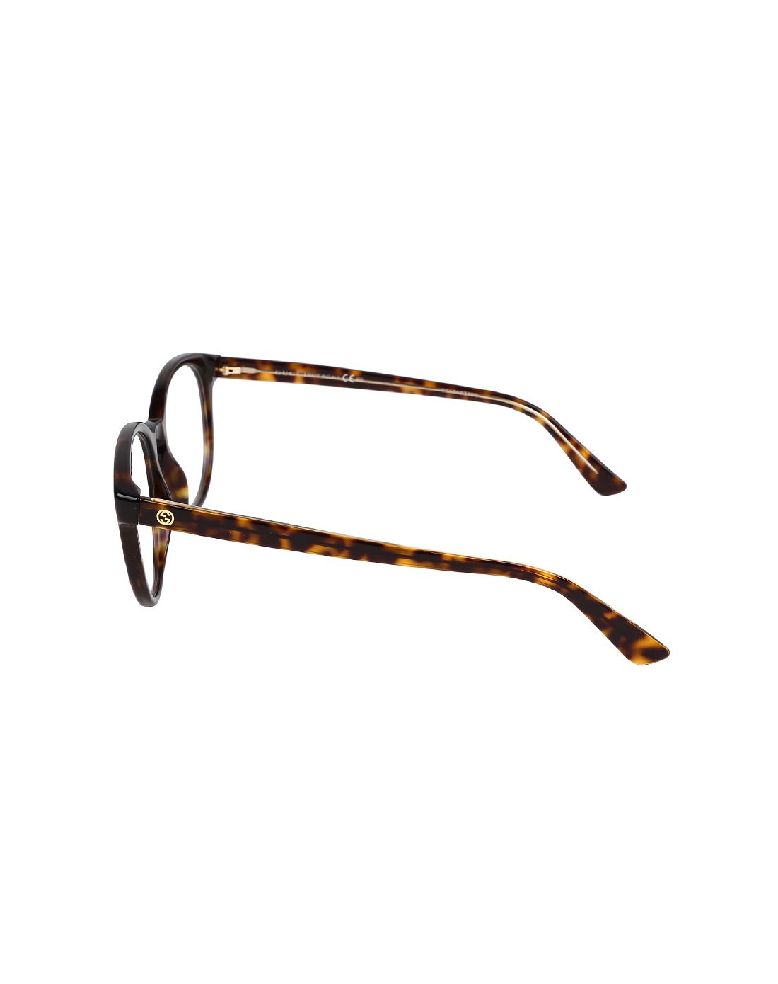 gucci女士深哈瓦那板材复古眼镜架gg3753