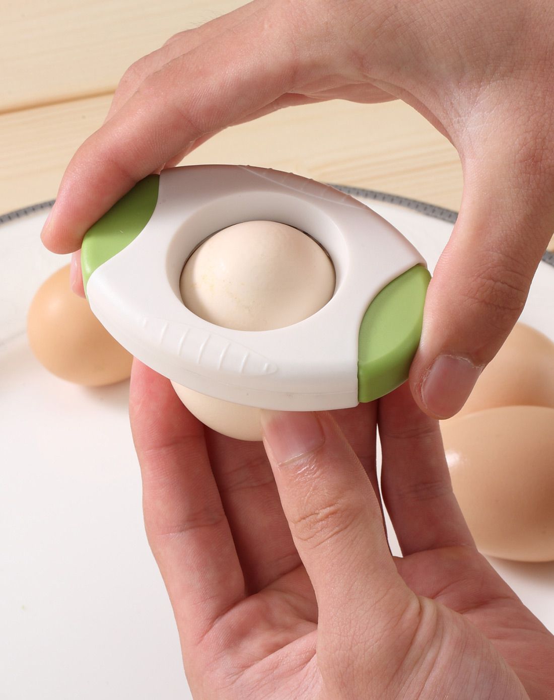 按压式开蛋器蛋壳艺术品切割器颜色随机