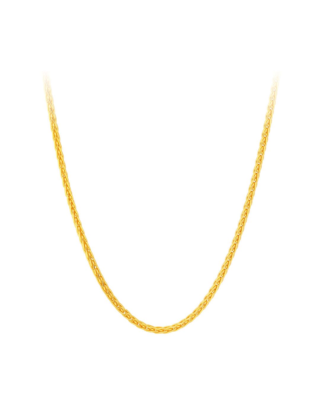 周大福chow tai fook珠宝专场【新品】肖邦链足金黄金项链(计价)f17