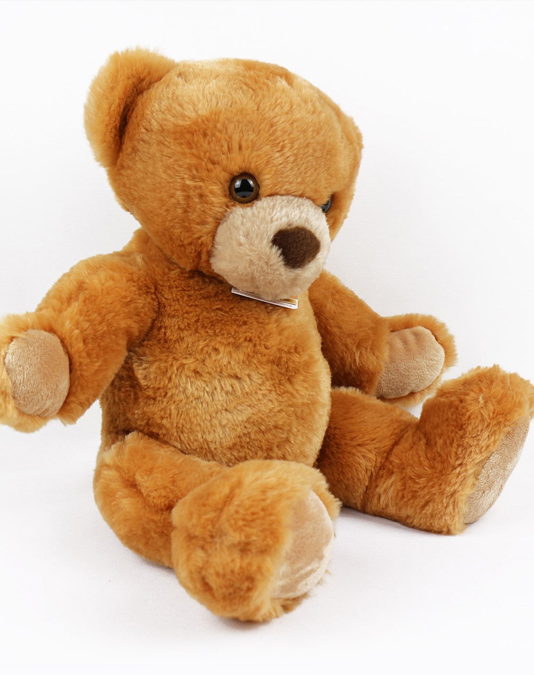 德国hermann teddy original赫尔曼(46cm)大号招手橘色泰迪熊