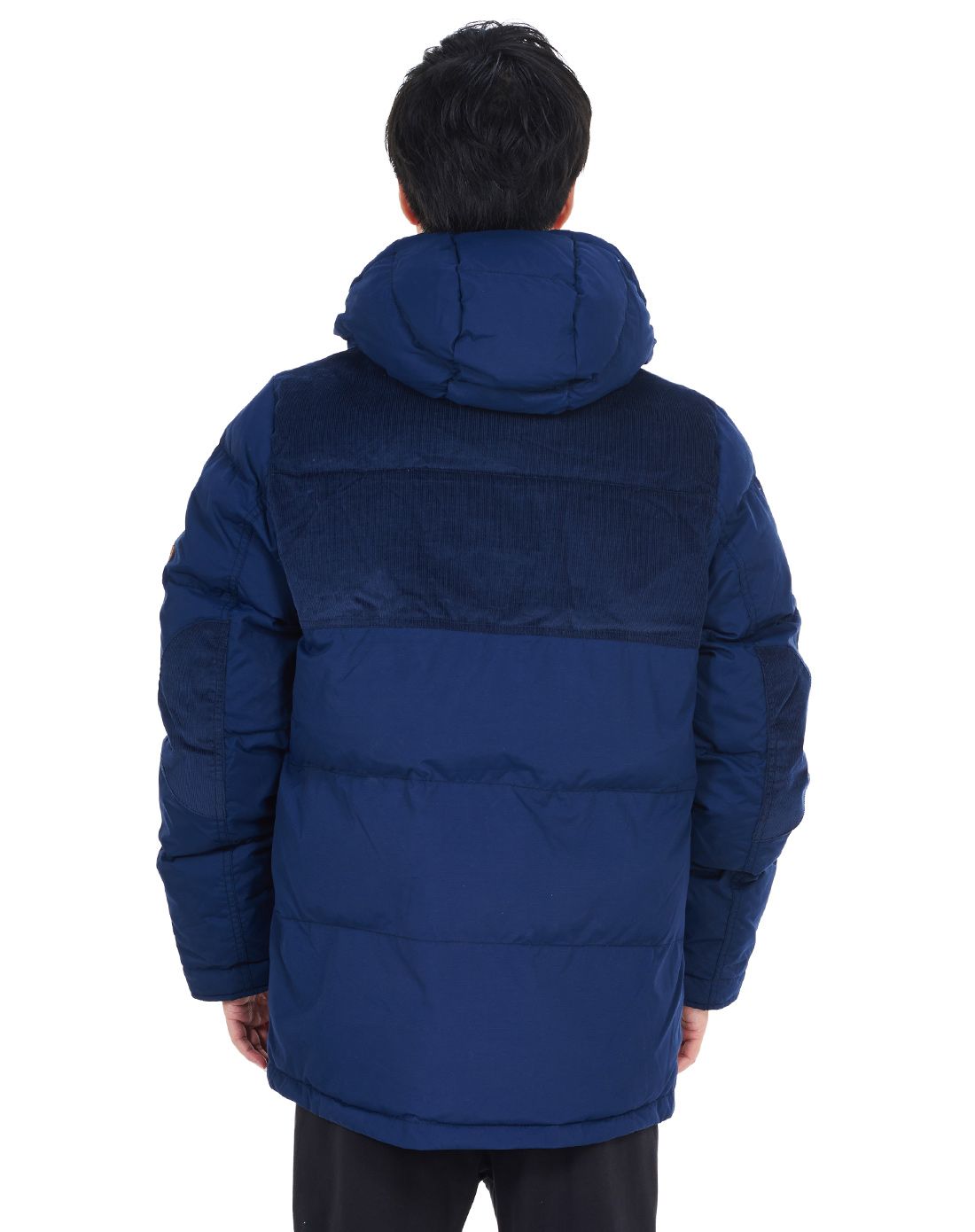 防寒保暖 男款藏青色棉服