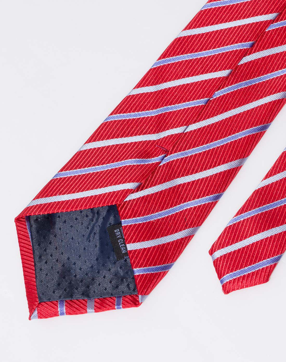 男款红条南韩丝领带