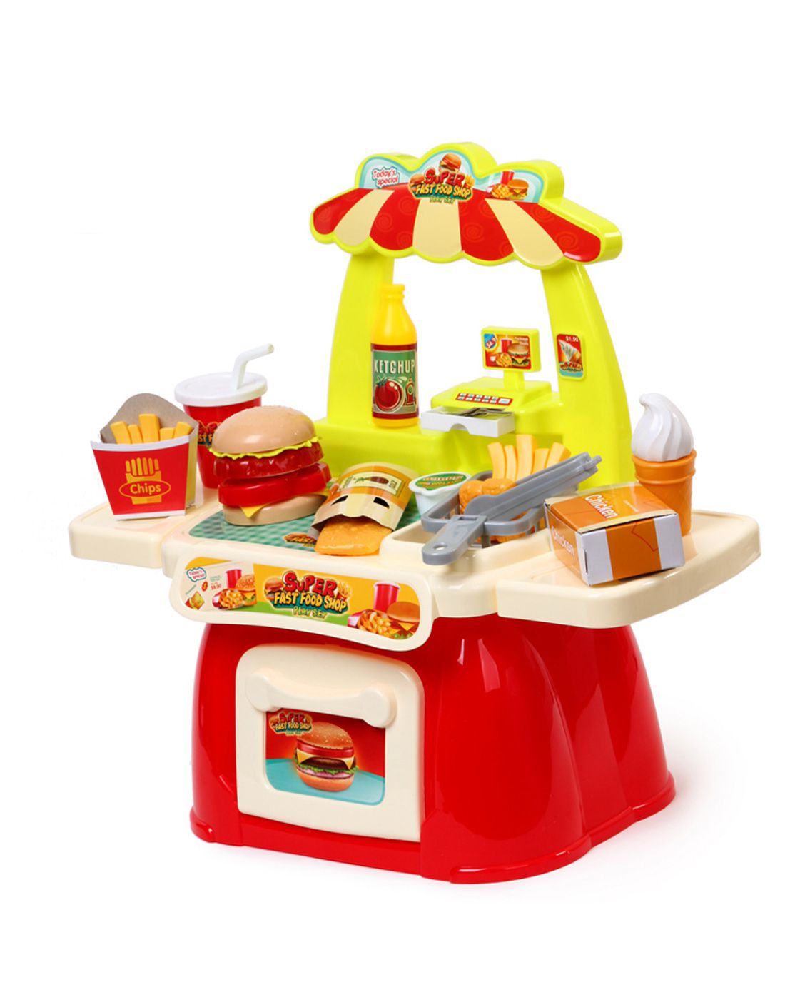 迪士尼过家家玩具米奇汉堡店