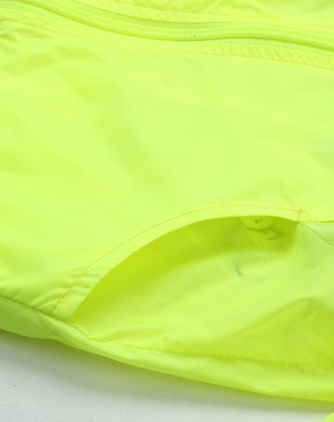 女童荧绿色时尚糖果色防风外套