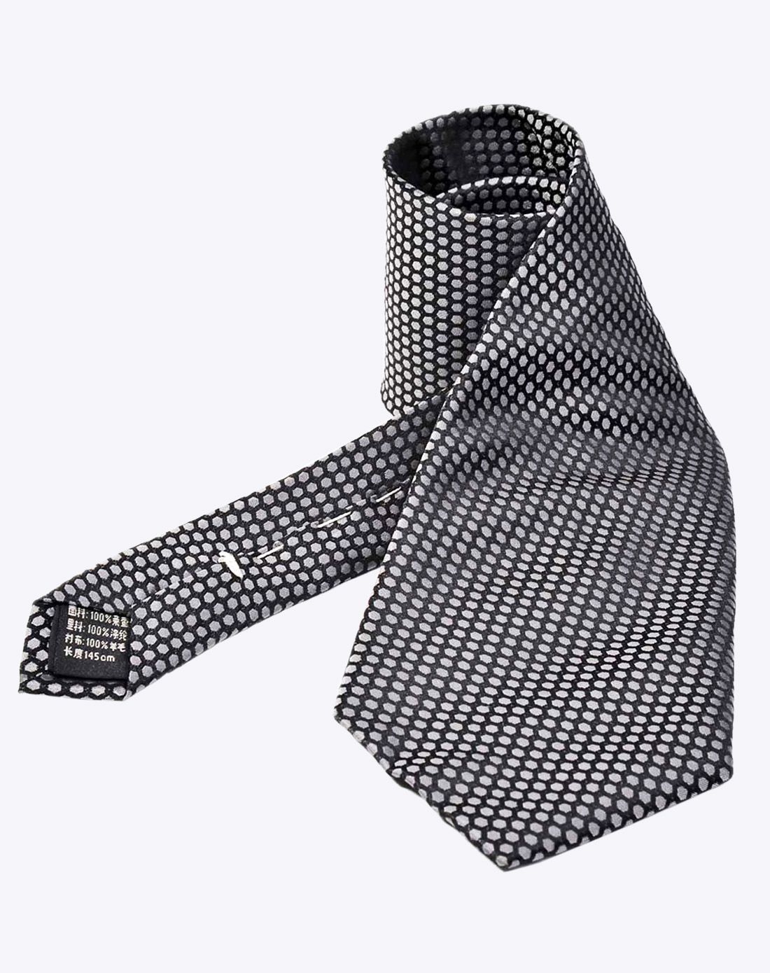 黑/灰色帅气时尚领带