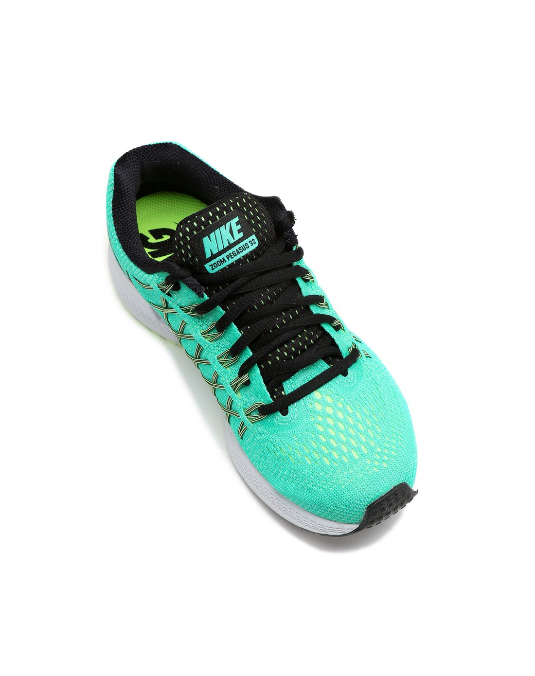 air zoom pegasus 32 女款薄荷绿配黑色跑步鞋