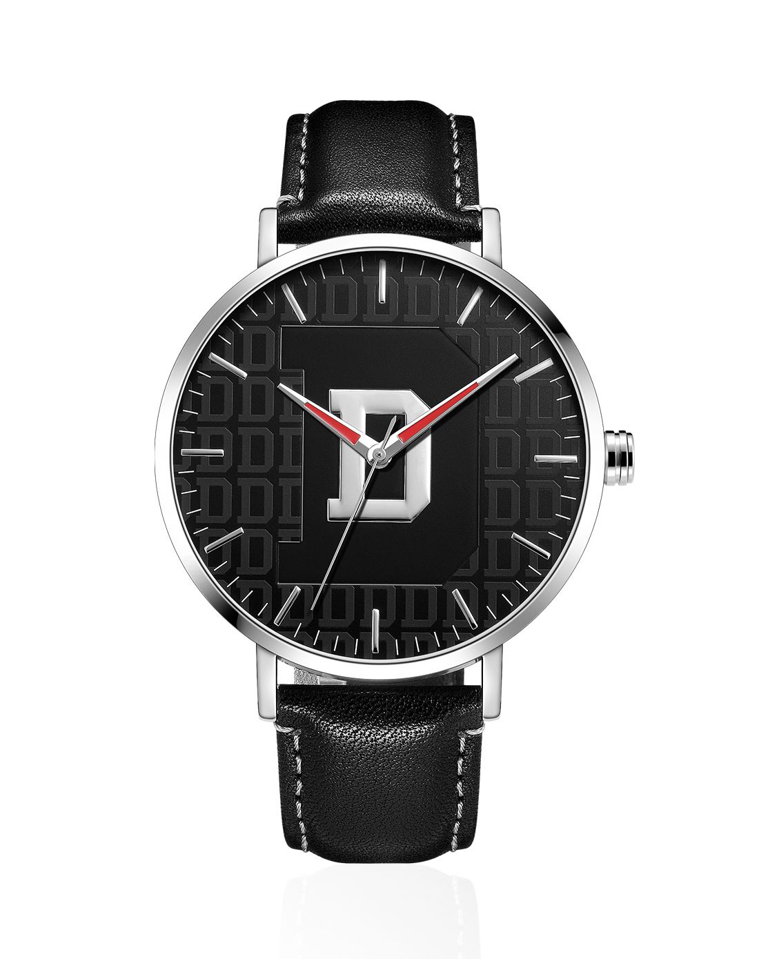 dickies 时尚个性大开面数字表盘百搭男石英表