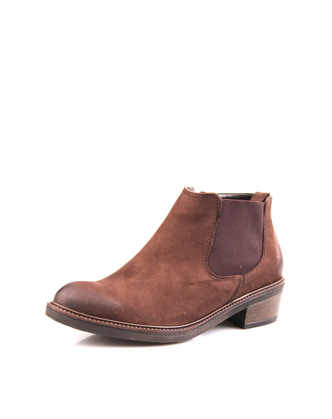 德国进口ara摩卡色正装女矮靴