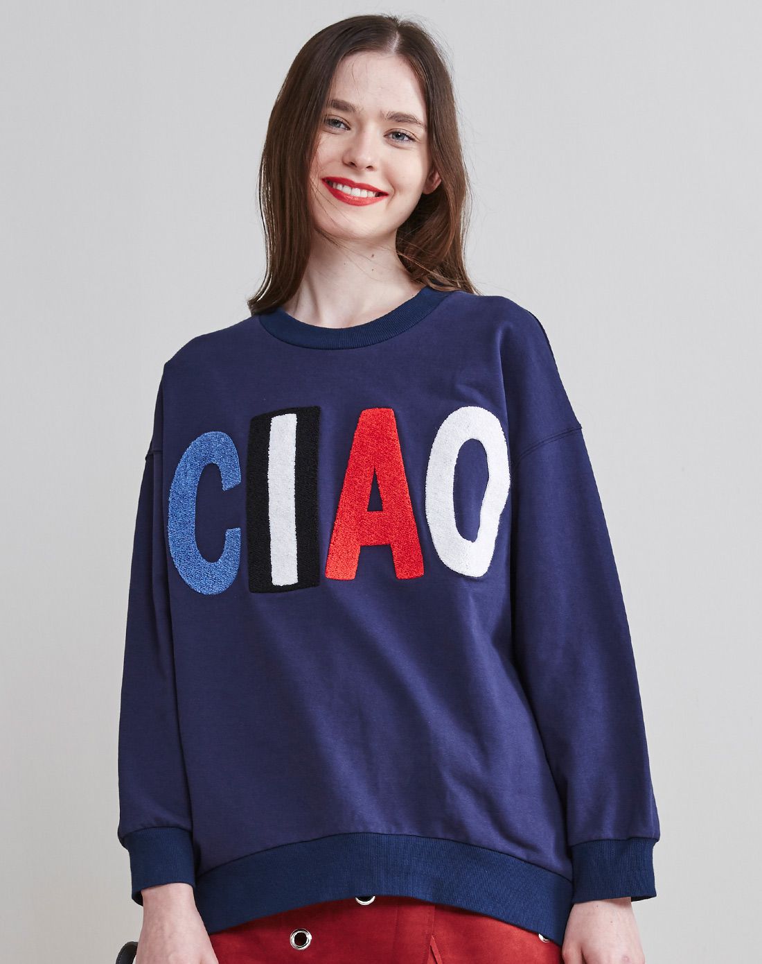 时尚欧美字母卫衣