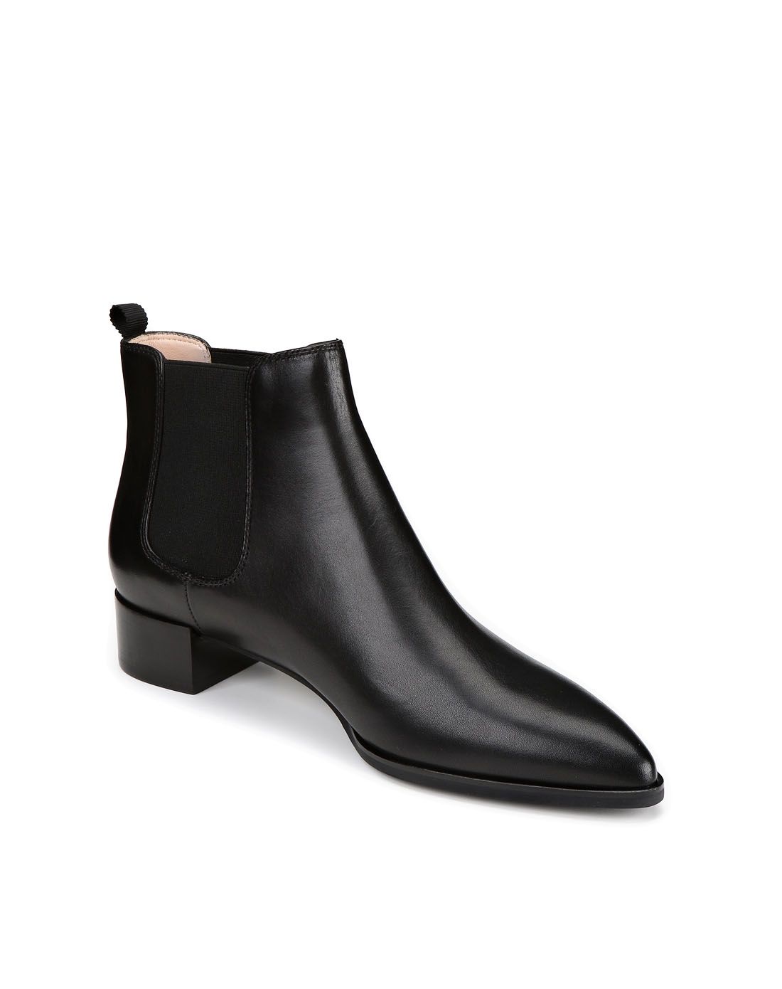 哥弟 黑色时尚牛皮女式靴子