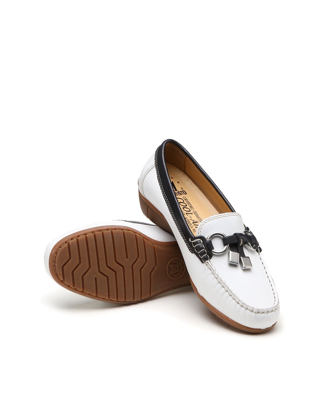 马飞仕图mephisto男女鞋女款白色优质牛皮商务休闲单鞋ojkdorisda3am3