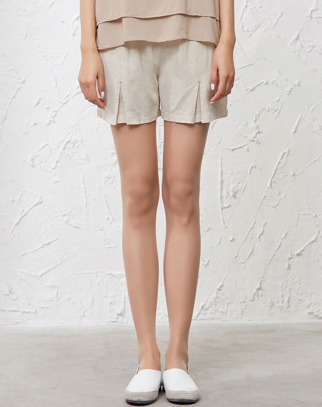 女装米色夏季短裤