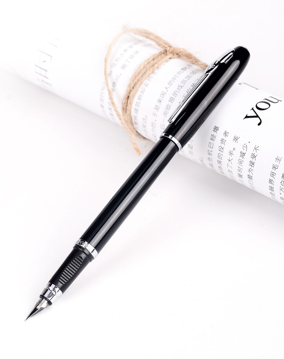 duke 天王星古苑系列黑色钢笔2支装