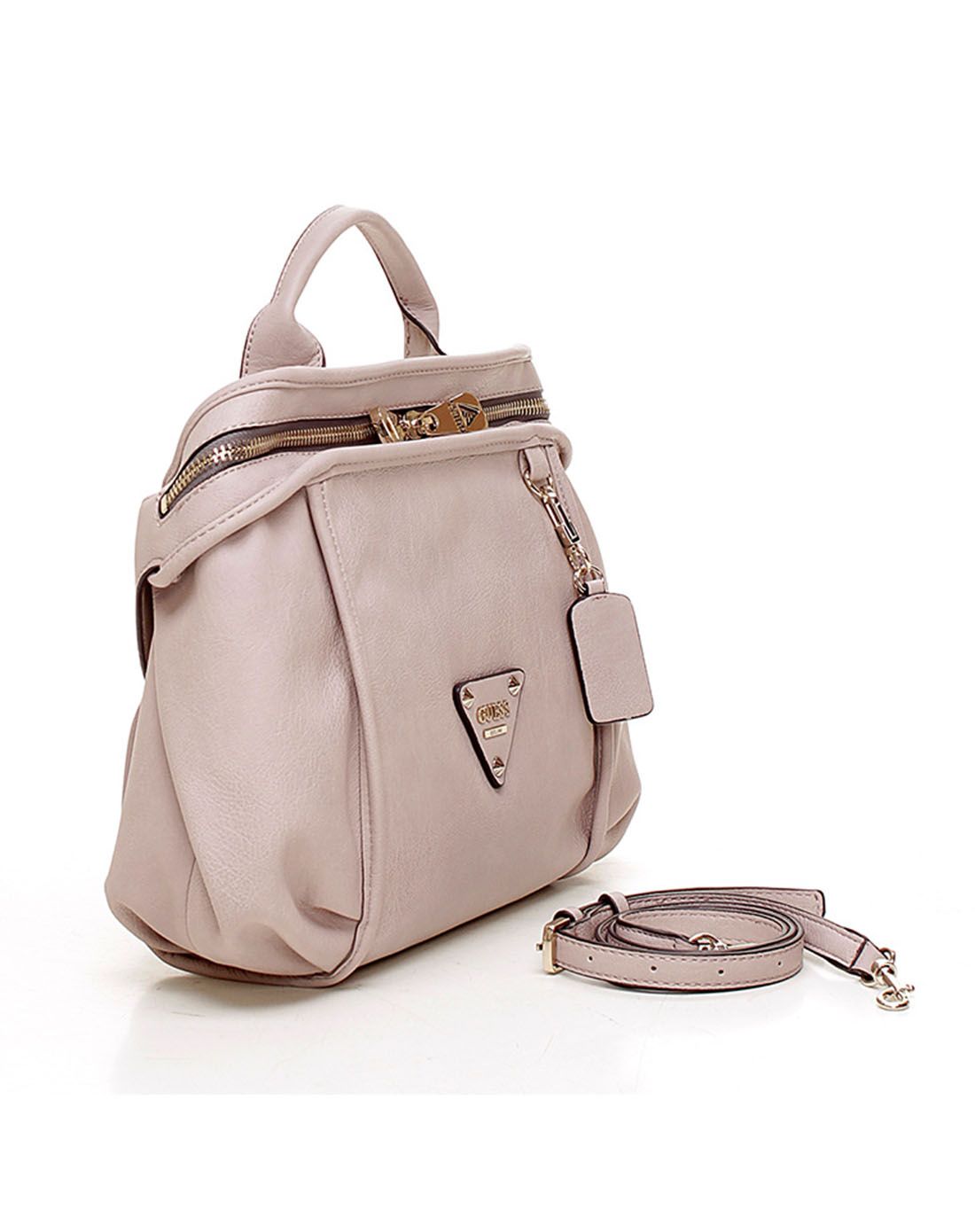 armani jeans & guess混合包包专场 > guess 粉色单环女士手提包