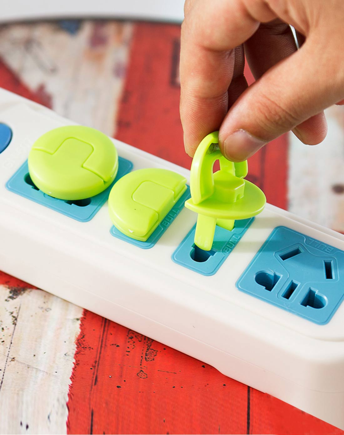 jm韩式防触电插座防护套组合装(2眼-8入;3眼-8入)