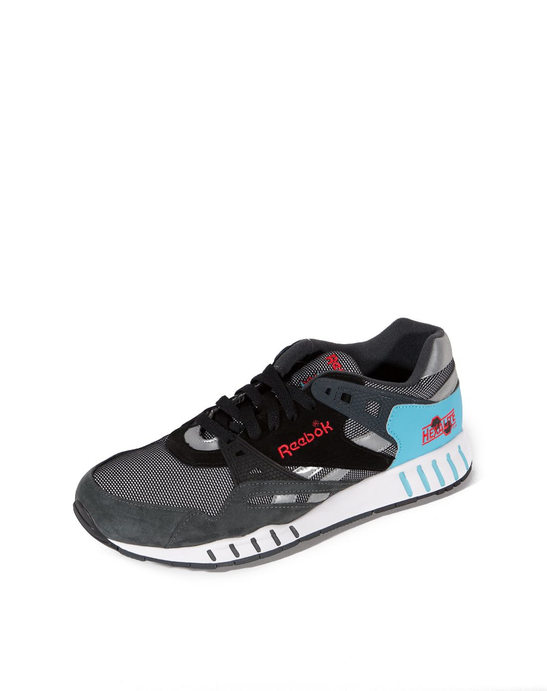 reebok男款黑色经典时尚耐磨舒适休闲运动鞋