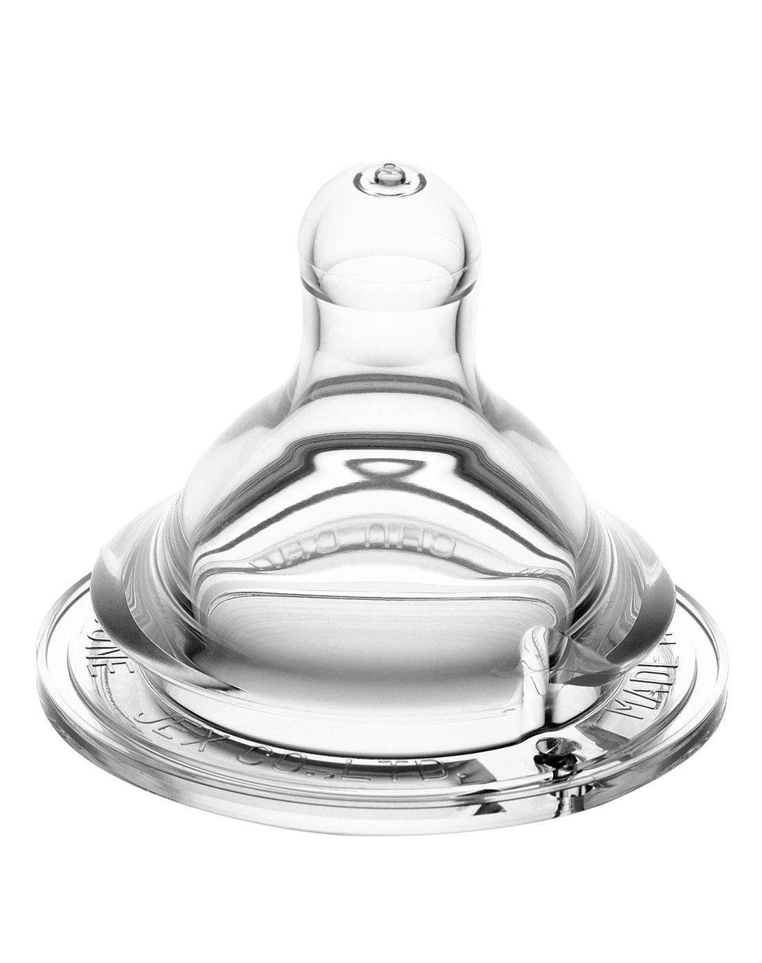 chuchu啾啾可爱妈妈宽口十字孔奶嘴1个装