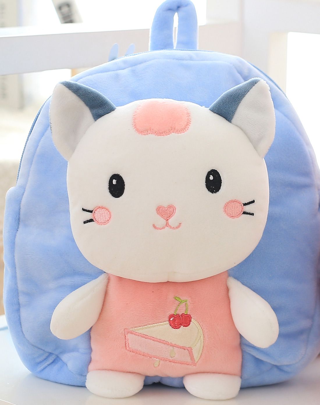 【新款】卡通游园小背包-蓝猫