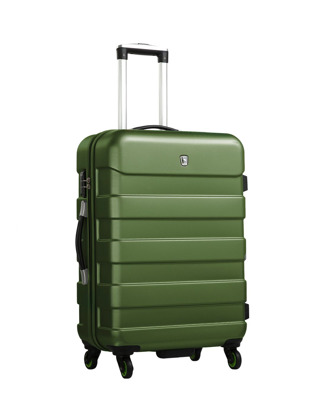 2016新品劲爆热销20寸军绿色万向轮拉杆箱