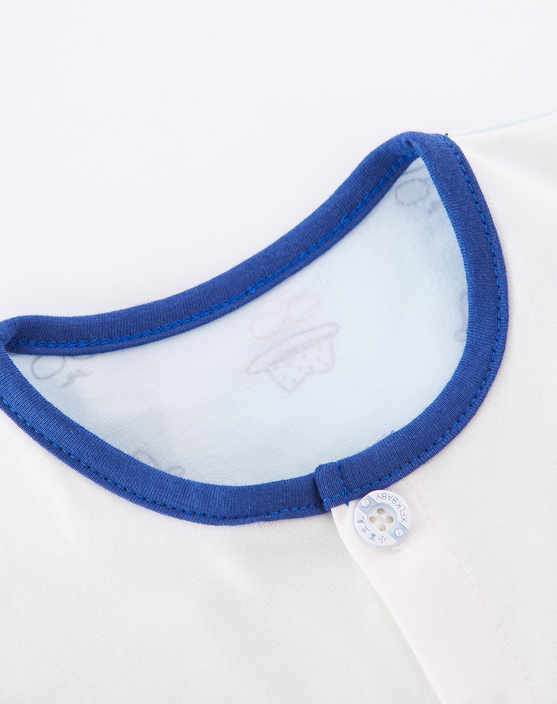 小帽兜时尚单面开档哈衣