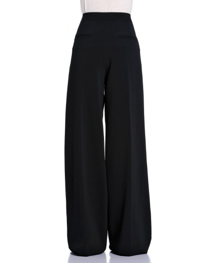 roksanda女款黑色宽松直筒裤