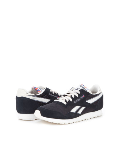 reebok女款黑色经典时尚耐磨舒适休闲跑鞋