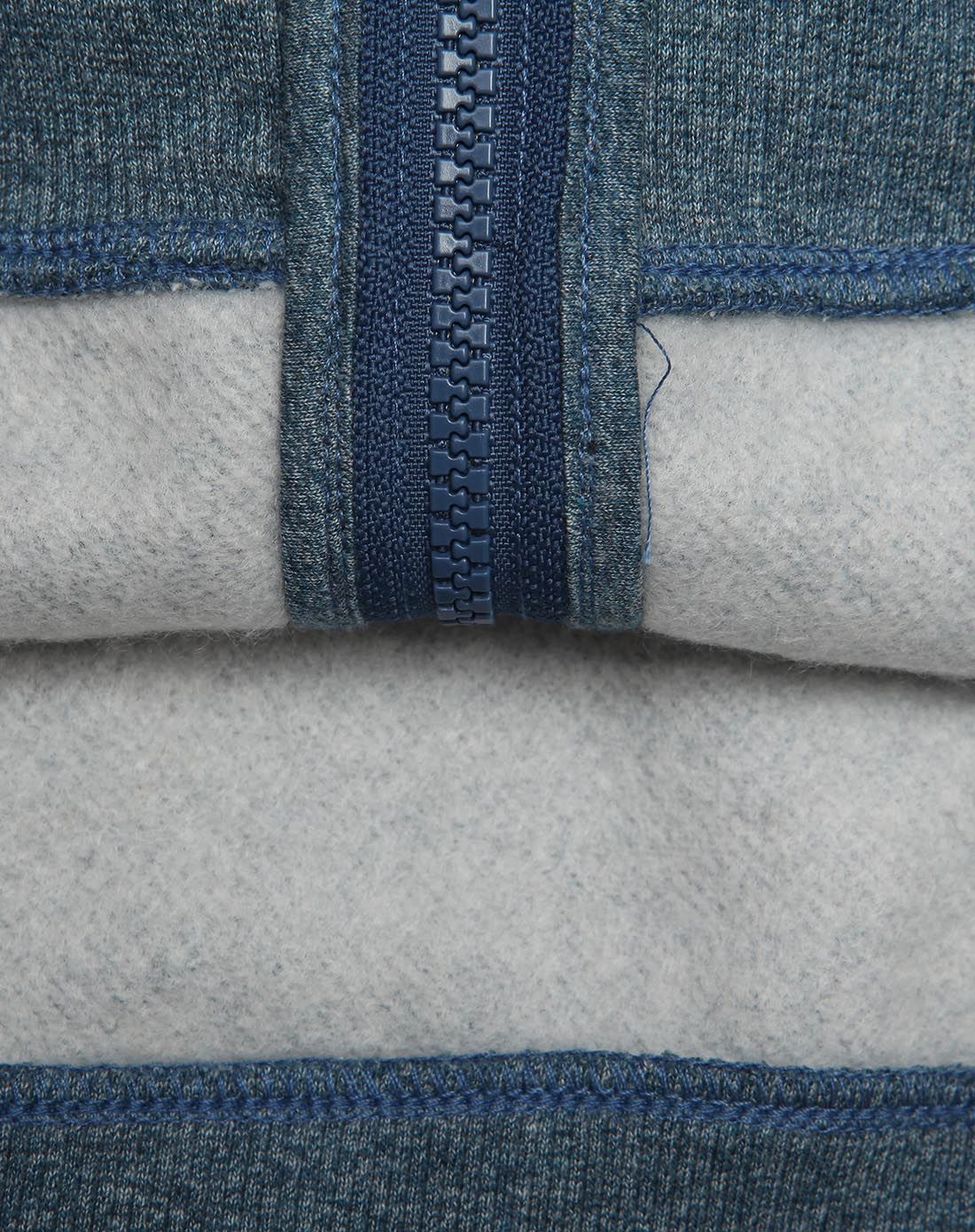 男小童靛青蓝套头卫衣