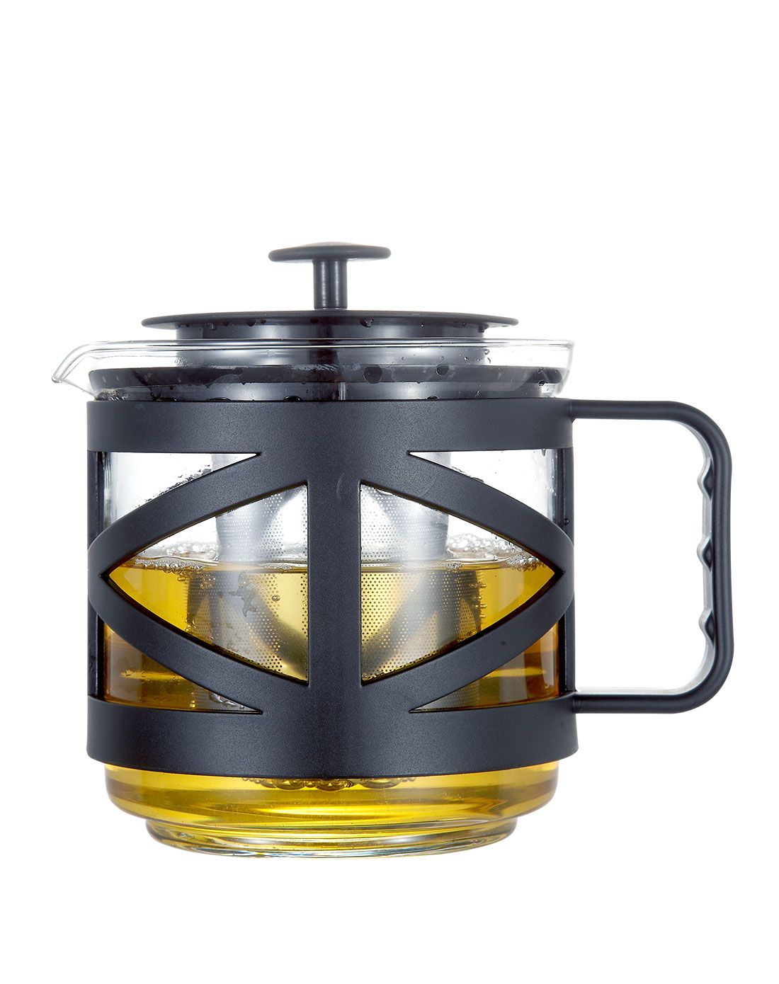 noka 按压式玻璃过滤泡茶壶1000ml