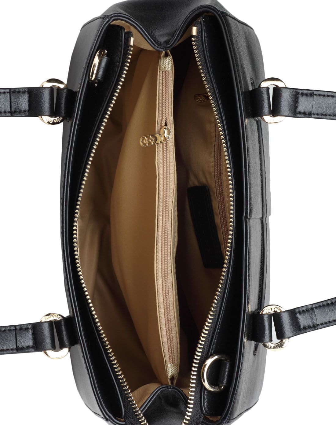 女性优雅黑欧美时尚埃菲尔系列手提包