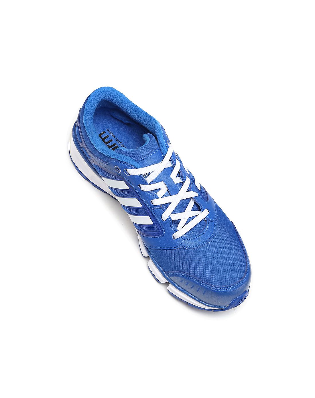 adidas运动能量阿迪达斯 男款蓝色跑步鞋 跑步系列d66731_唯品会