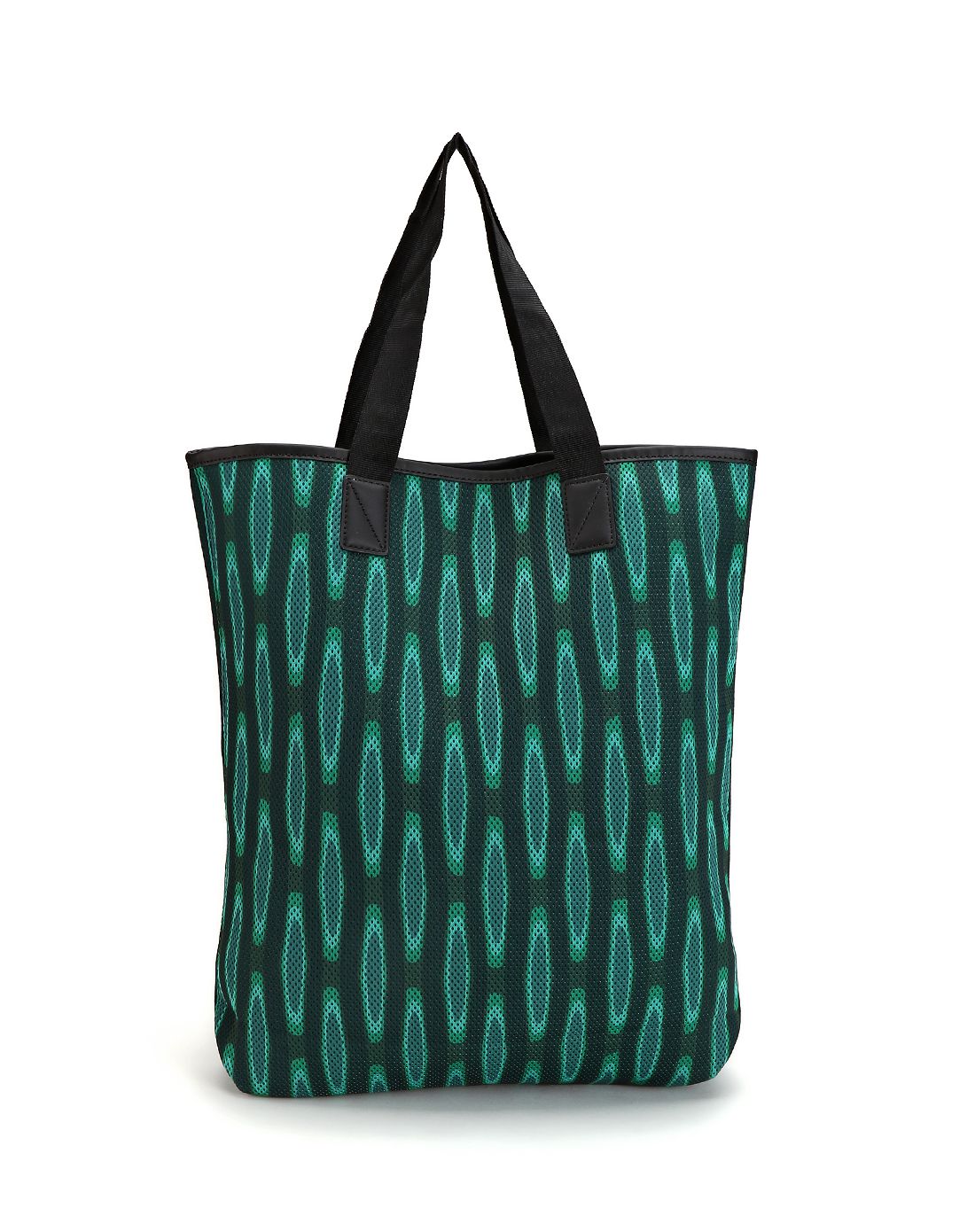 marc by marc jacobs男款丛林绿色波普风格帆布手提托特包