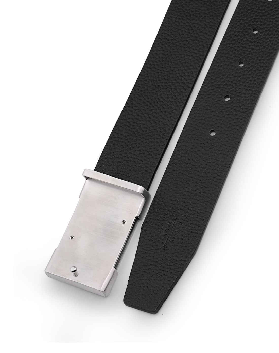 2016年新品黄棕色牛皮男士板扣皮带