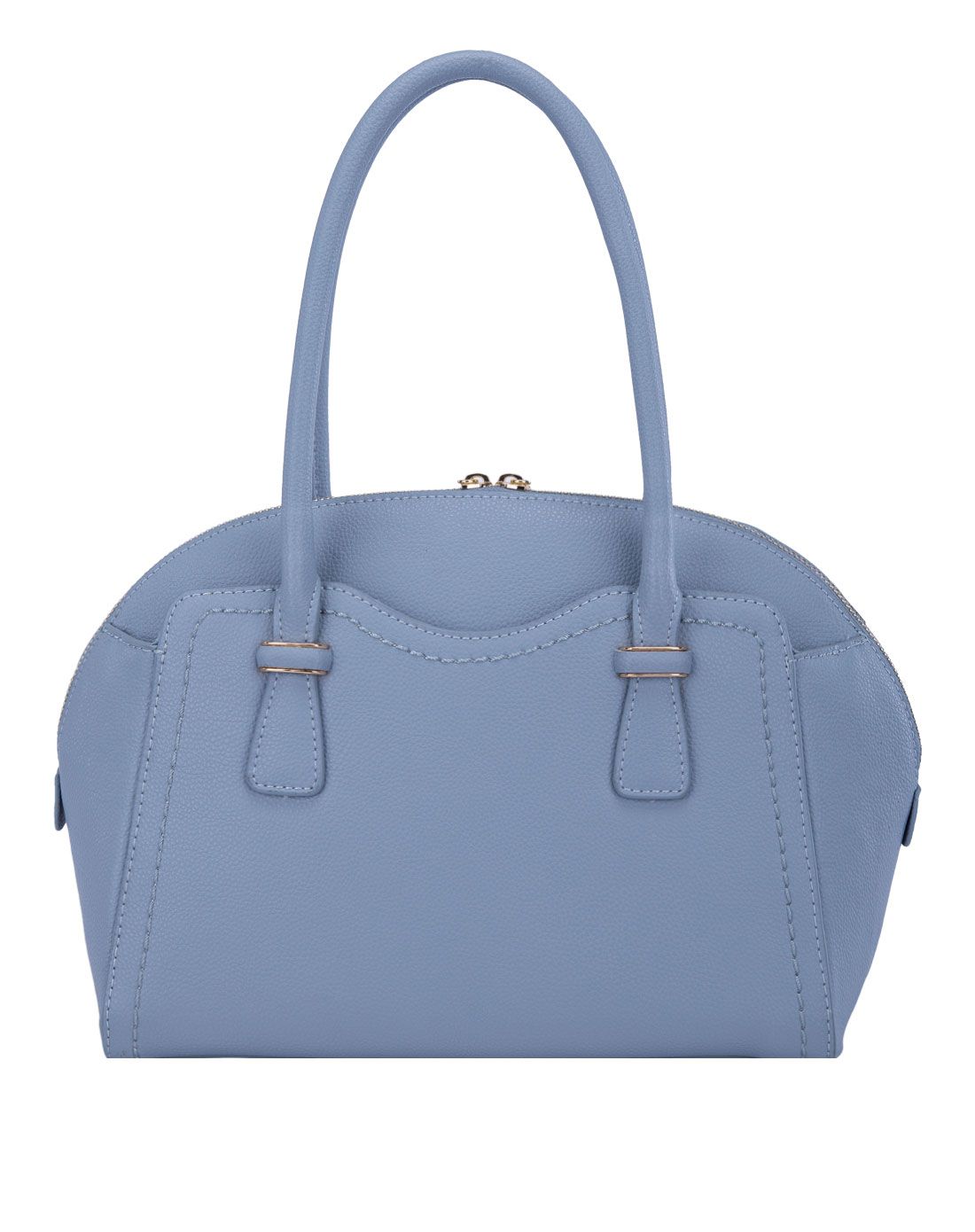 女款浅蓝色时尚ol职业气质单肩包