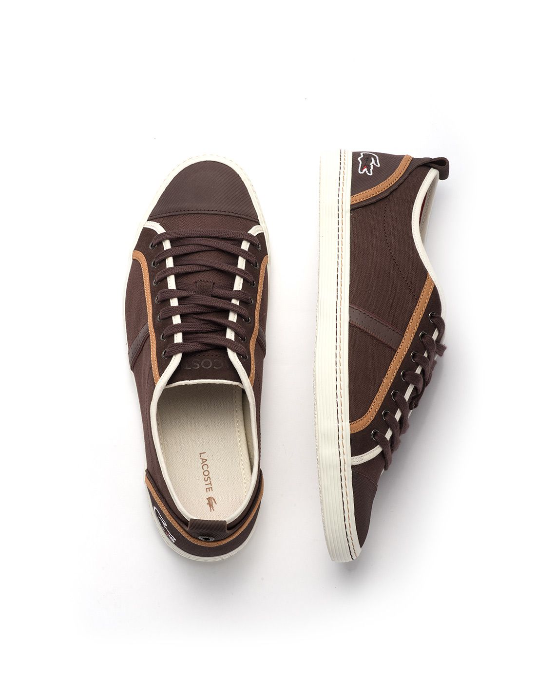 法国鳄鱼男鞋 低帮休闲运动帆布鞋 bruckner 3