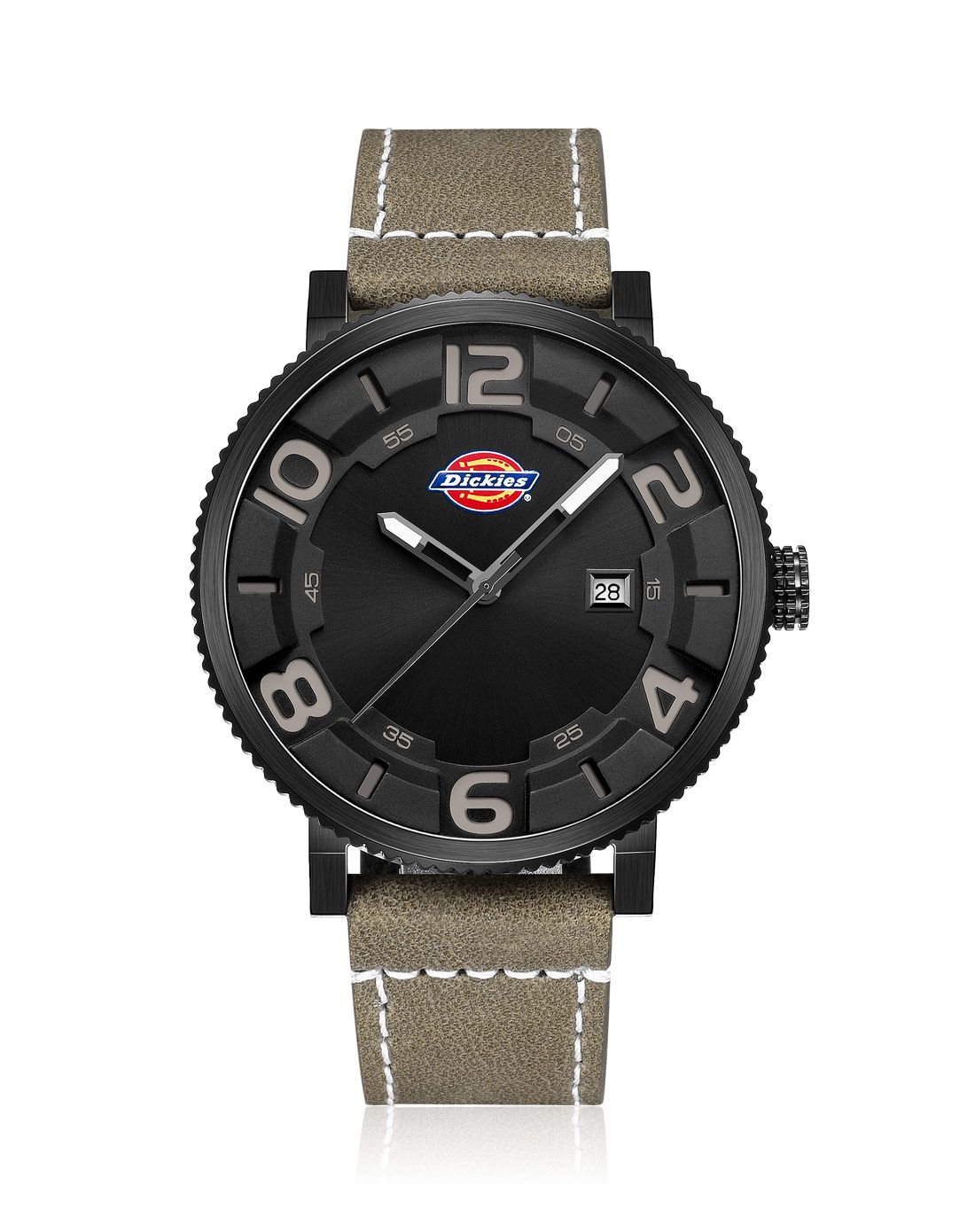 dickies 经典简约青春风格大开面表盘男表