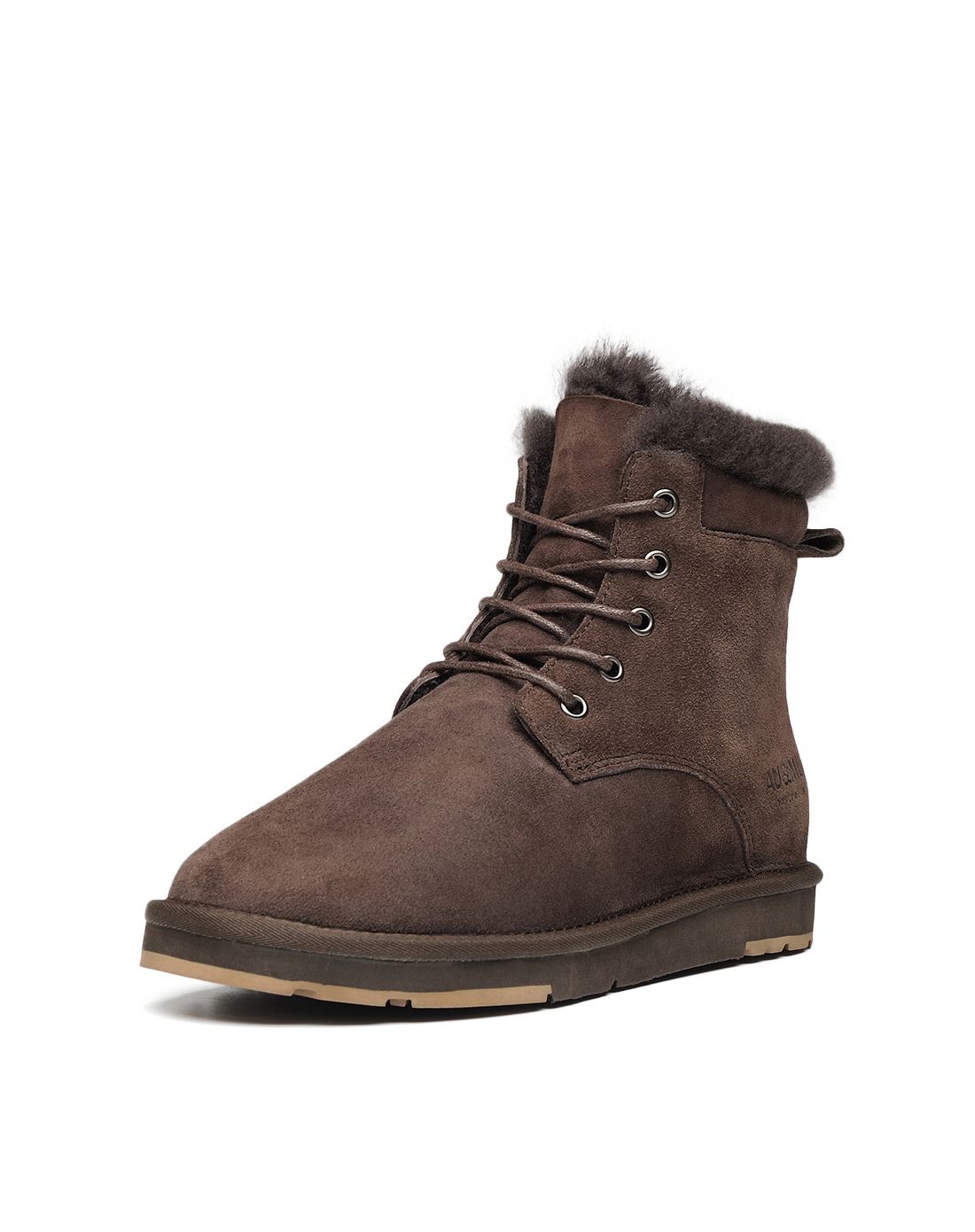 2015新款巧色情侣款羊皮毛一体短靴