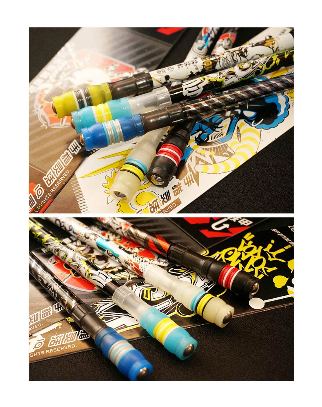 【2件起售】【5支装】智高转转笔 zg-5028 超值5支装