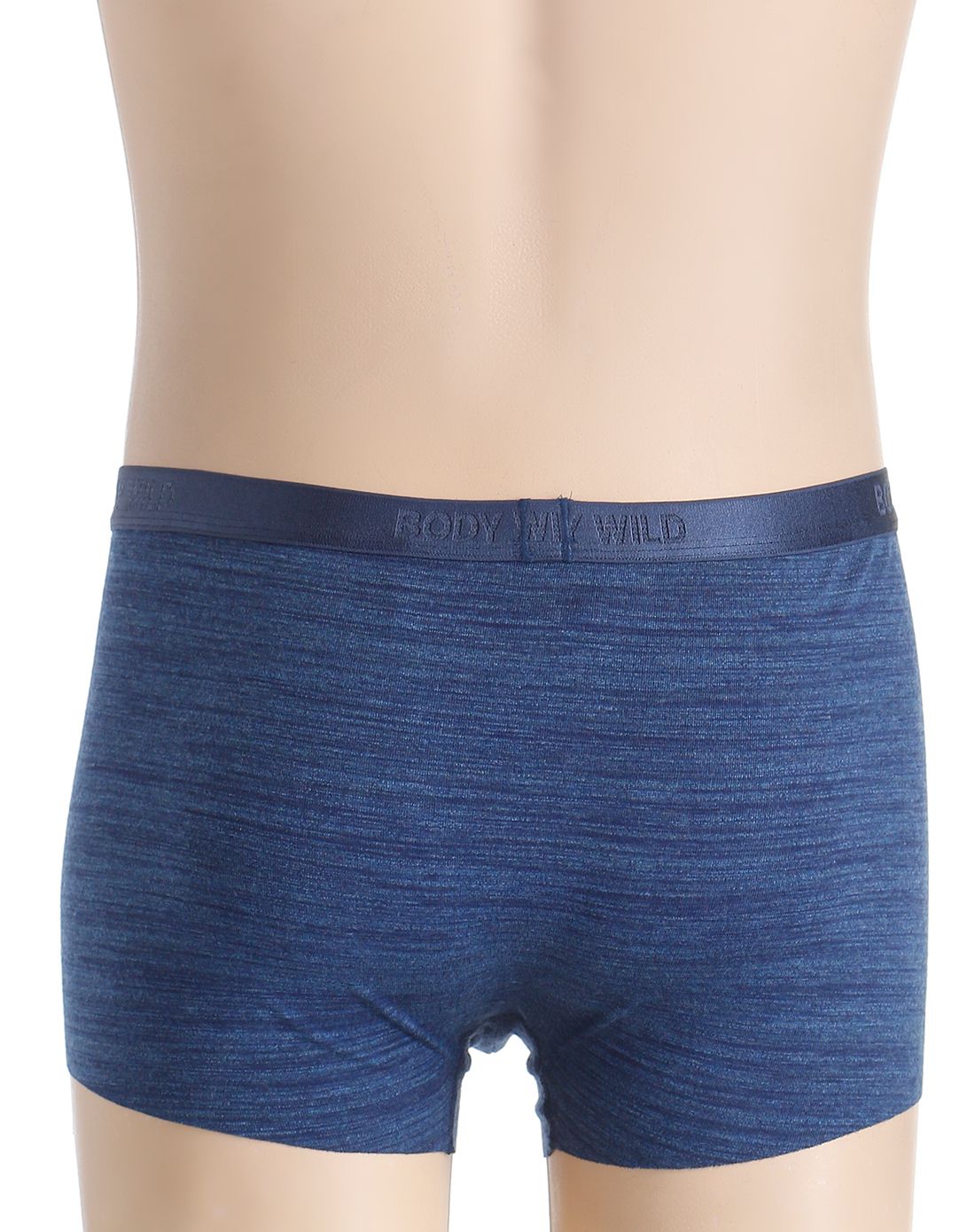 bodywild男款深蓝色柔软舒适平角内裤