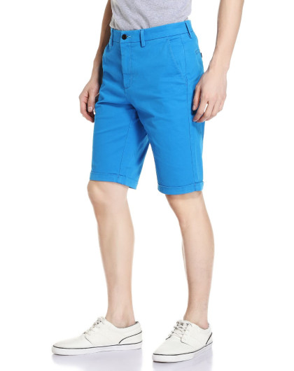 金利来gy goldlion时尚休闲男款蓝色短裤ps00058-e1203-35_唯品会