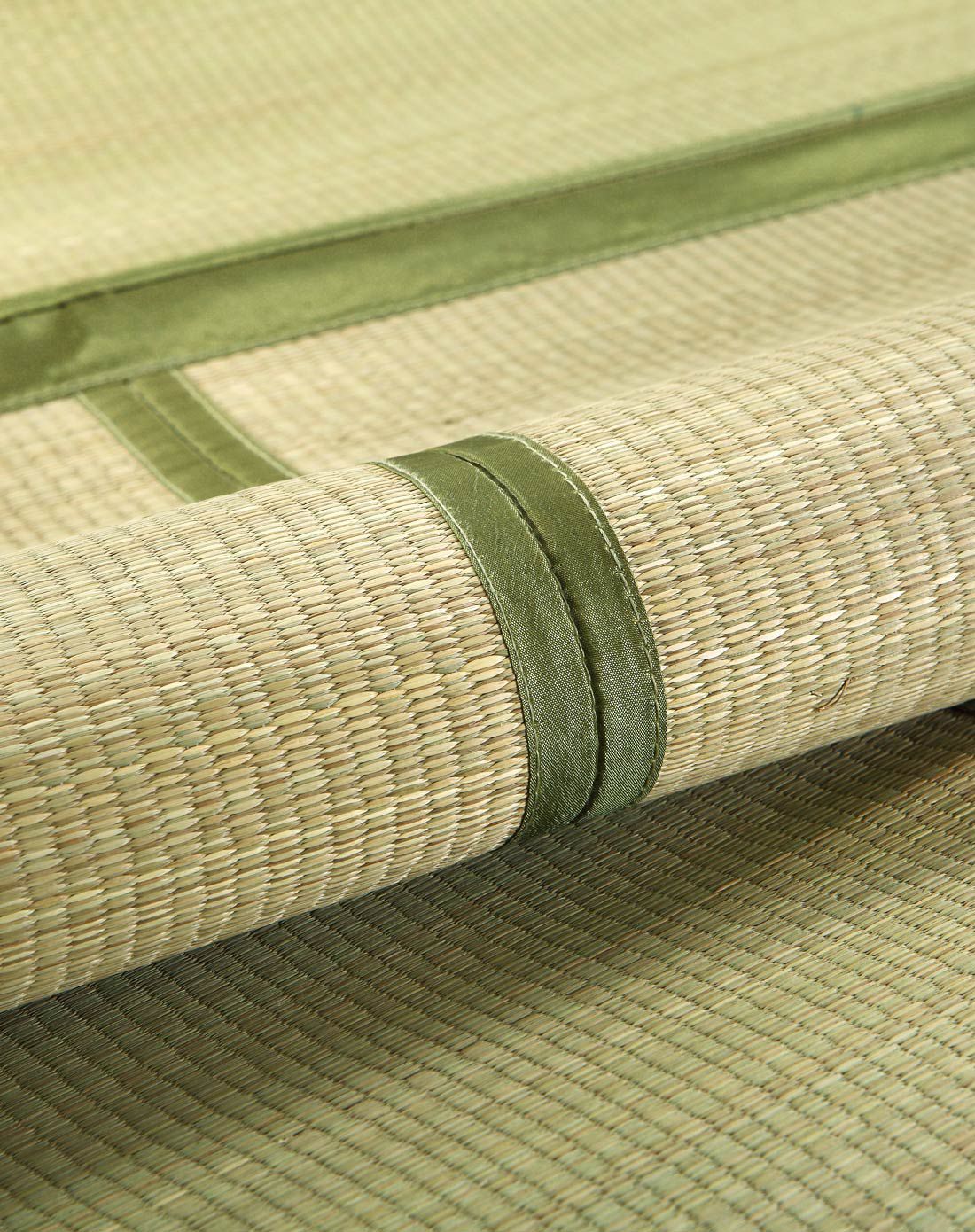 1.8m床天然绣花蔺草席三件套-梦香