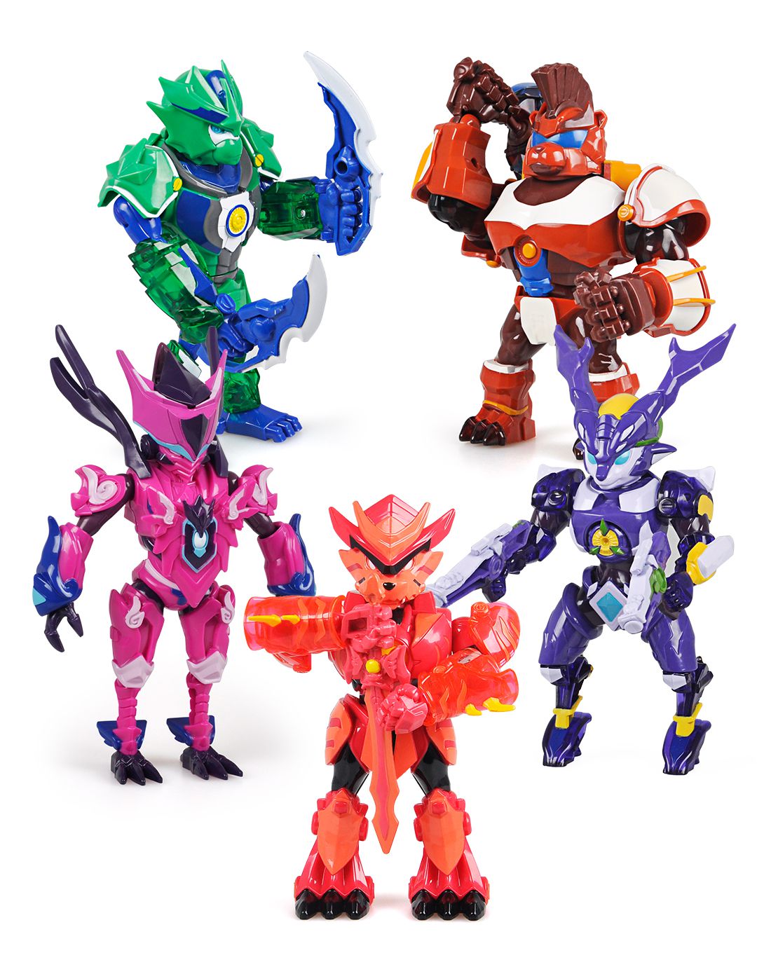 猪猪侠ggbong 控灵卫电影版 五合一套装 五只装