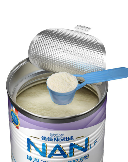 雀巢al110安儿宁无乳糖婴儿营养配方奶粉 400g