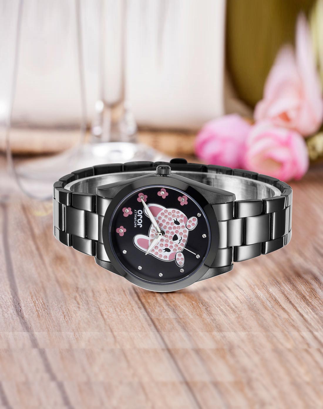 naturally jojo手表专场 > sweet甜美系列流氓兔钢带女表