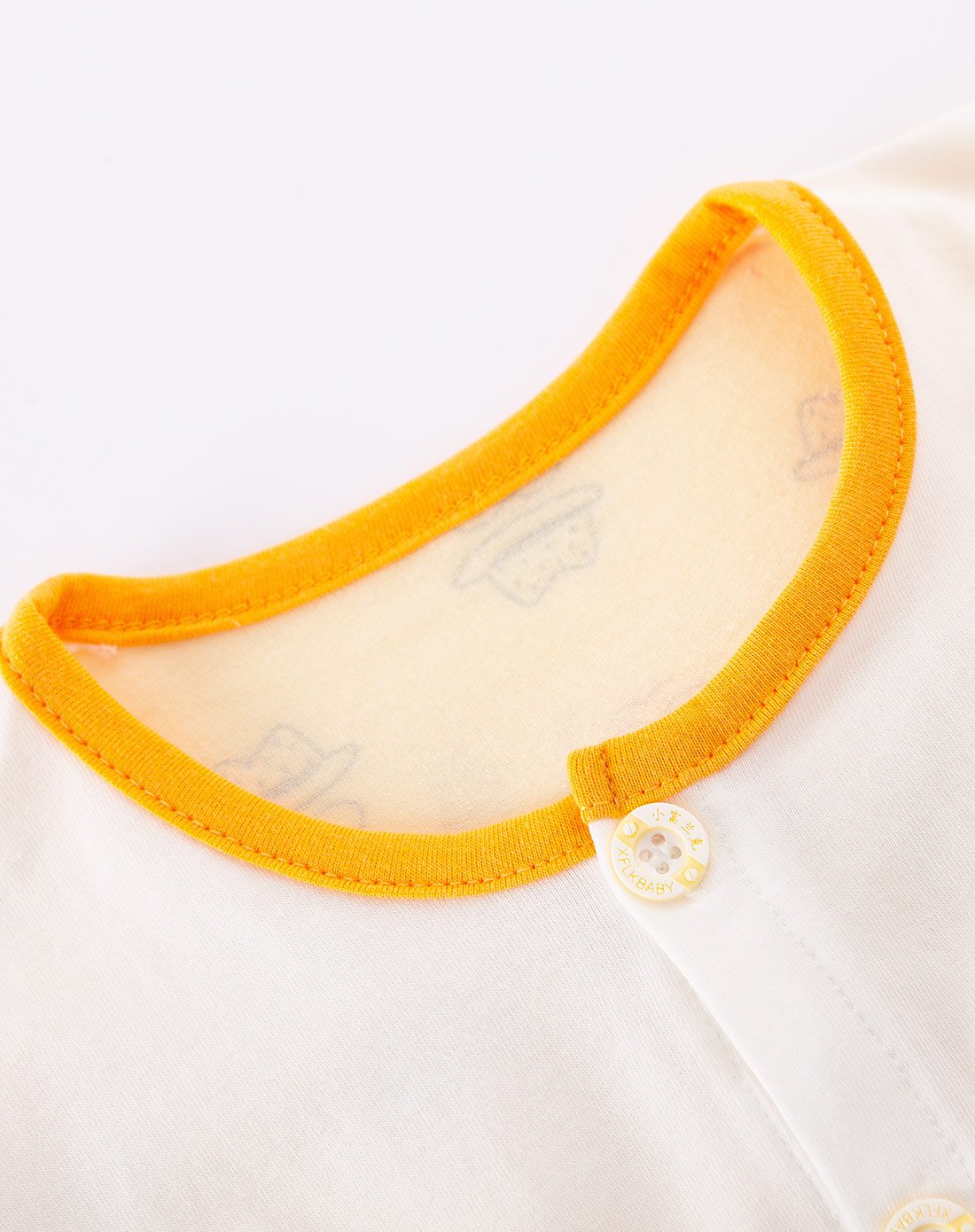 小帽兜时尚单面开档哈衣