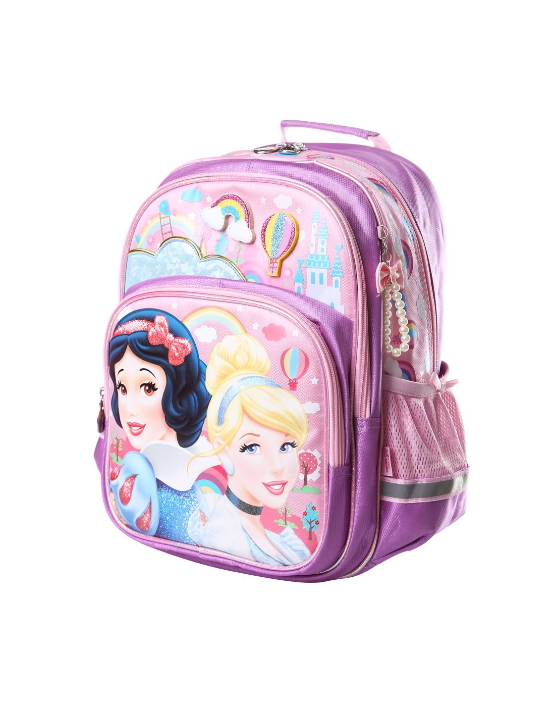 迪士尼disney公主系列儿童书包紫色cfpb8184b(pb8184b)