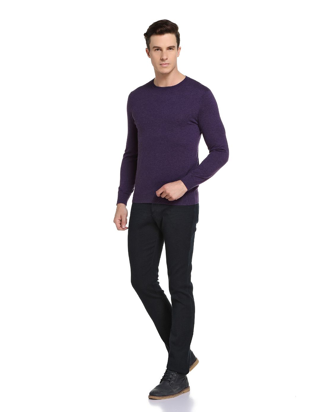 费雷迪吉奥瓦尼freddi giouanni男装冬装清仓专场紫色迷情系列 葡萄紫