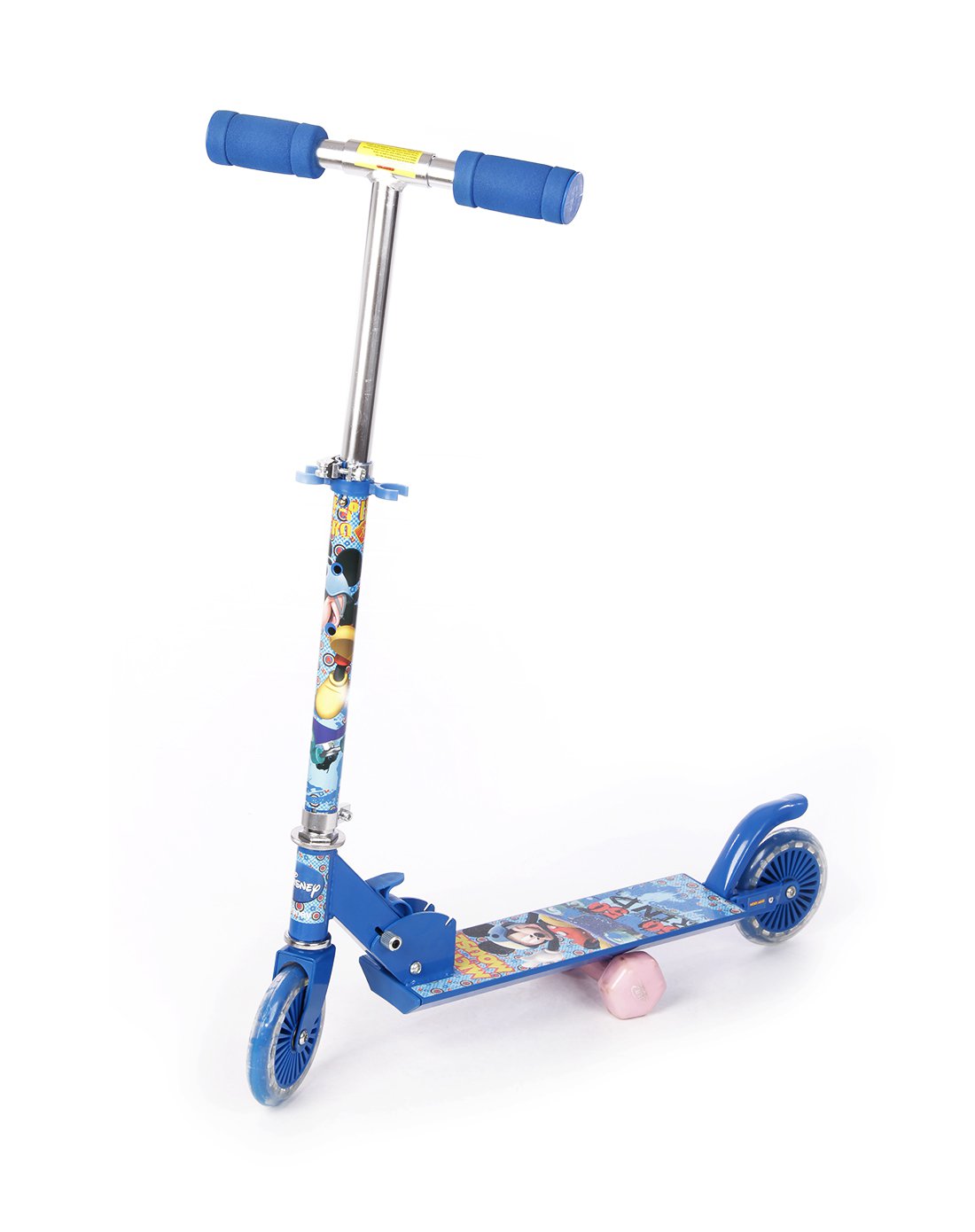 宝贝爱运动玩具专场直发货迪士尼 迪士尼米奇两轮滑板车adc21066-a