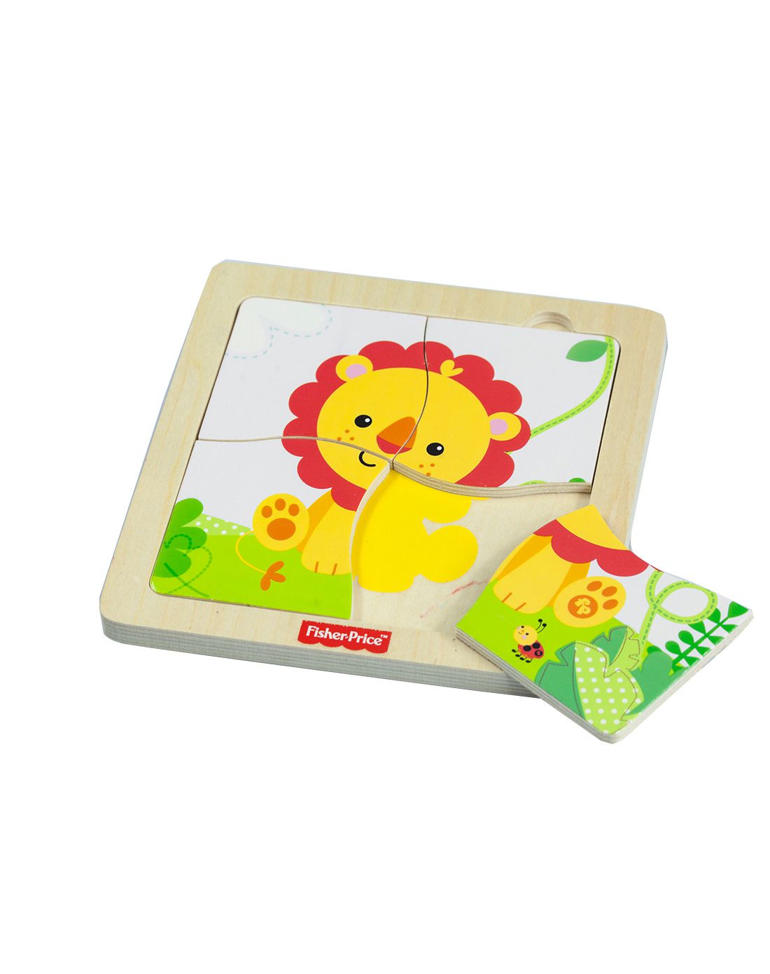 费雪fisher price 小动物拼图-狮子