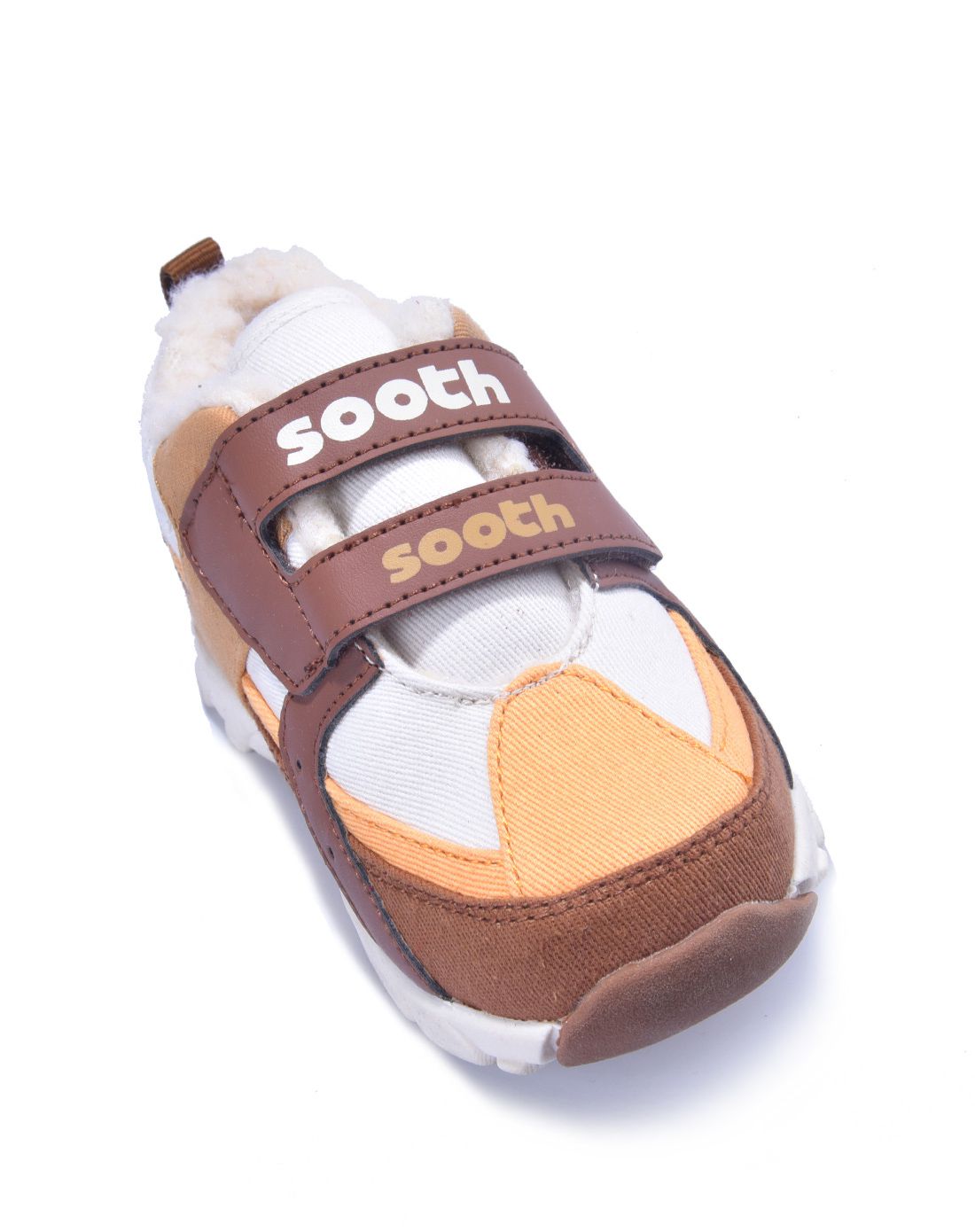 苏斯冬款保暖运动板鞋7001棕色