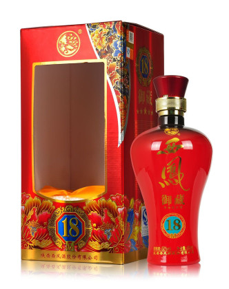 西凤御藏酒m18500ml浓香型白酒52度